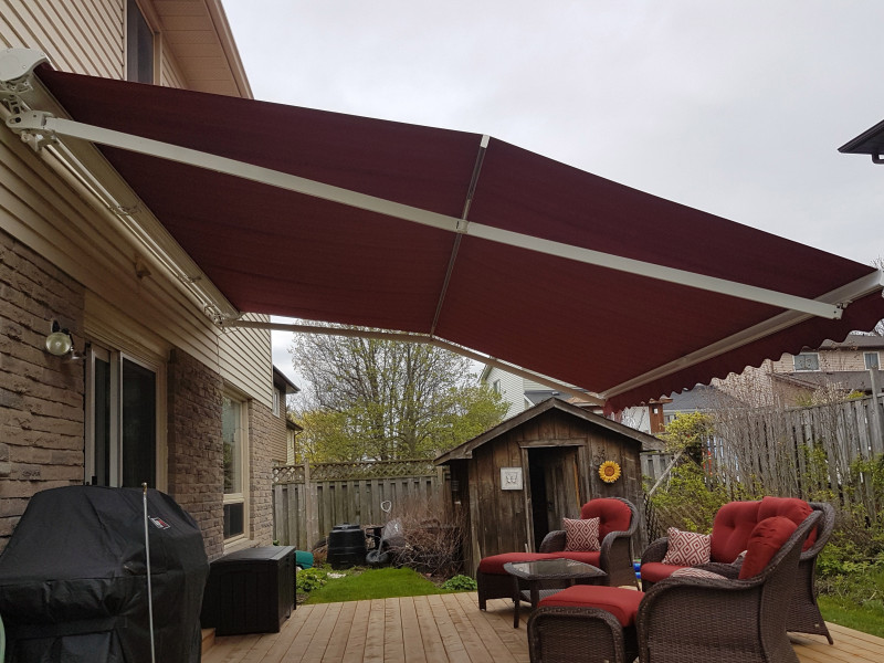 Napellenző felszerelése Napellenző felszerelése